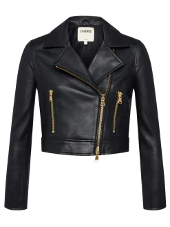 L'AGENCE All Things Black|Leather|Onna Leather Jacket Black