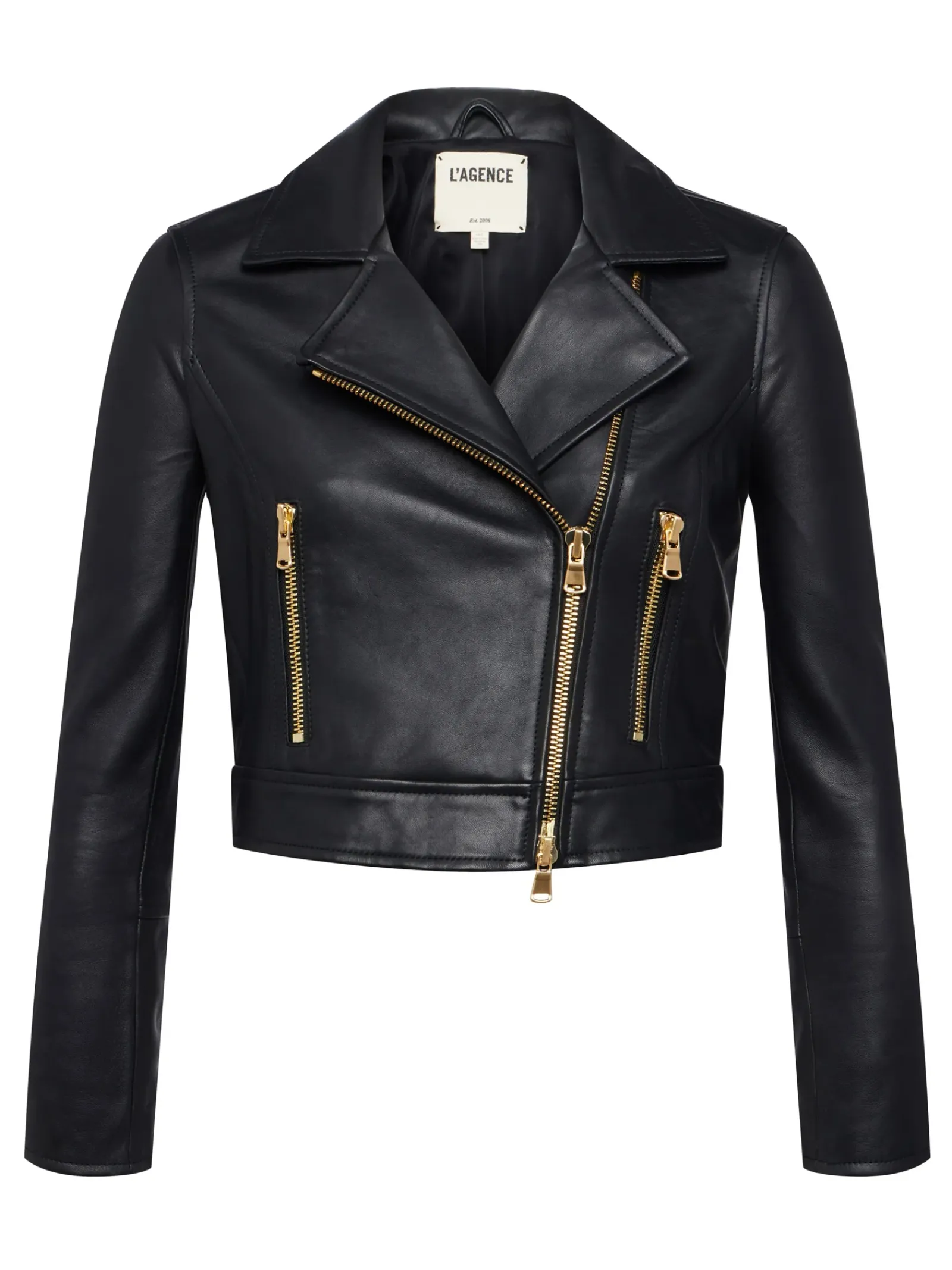 L'AGENCE All Things Black|Leather|Onna Leather Jacket Black