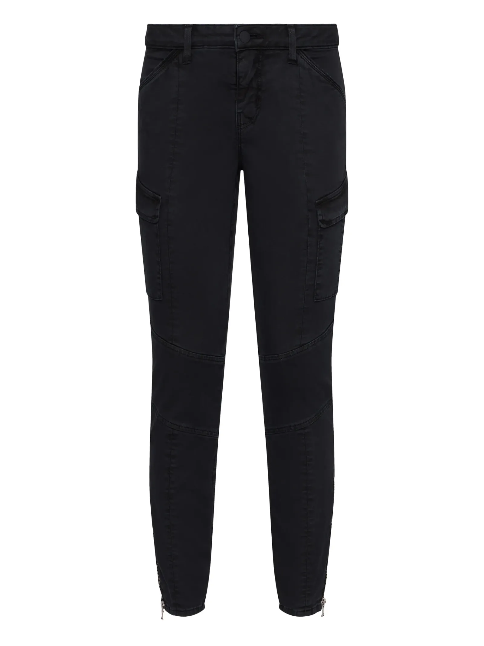 L'AGENCE All Things Black|Cargo Pants|Patton Cargo Skinny Pant Worn Black