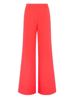 L'AGENCE Sets|Spring Collection|Pilar Wide-Leg Pant Neon Coral
