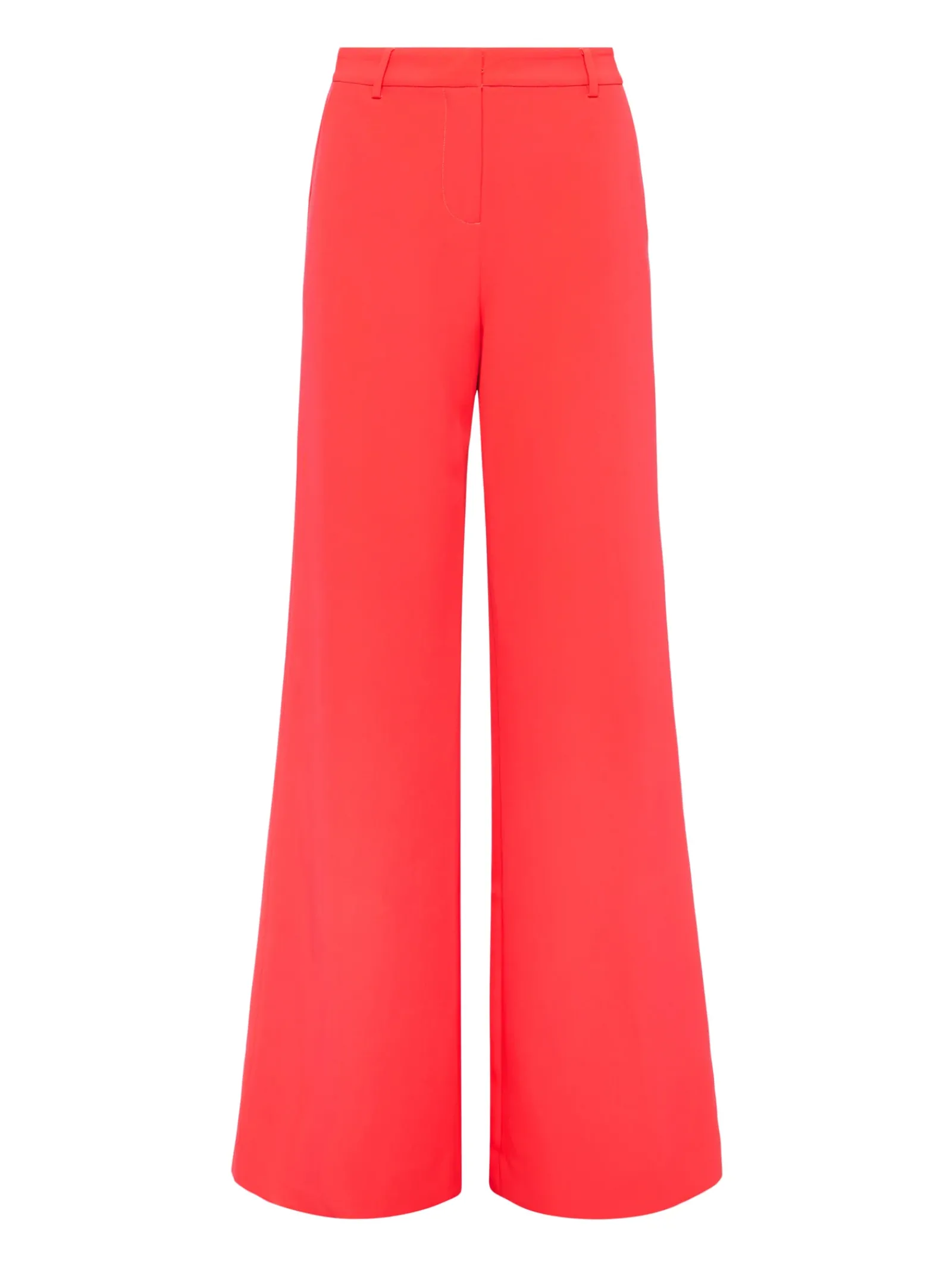 L'AGENCE Sets|Spring Collection|Pilar Wide-Leg Pant Neon Coral