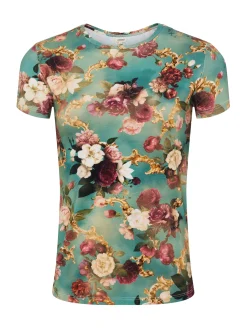 L'AGENCE Print Edition|Spring Collection|Ressi Fitted Tee Small Multi Rococo