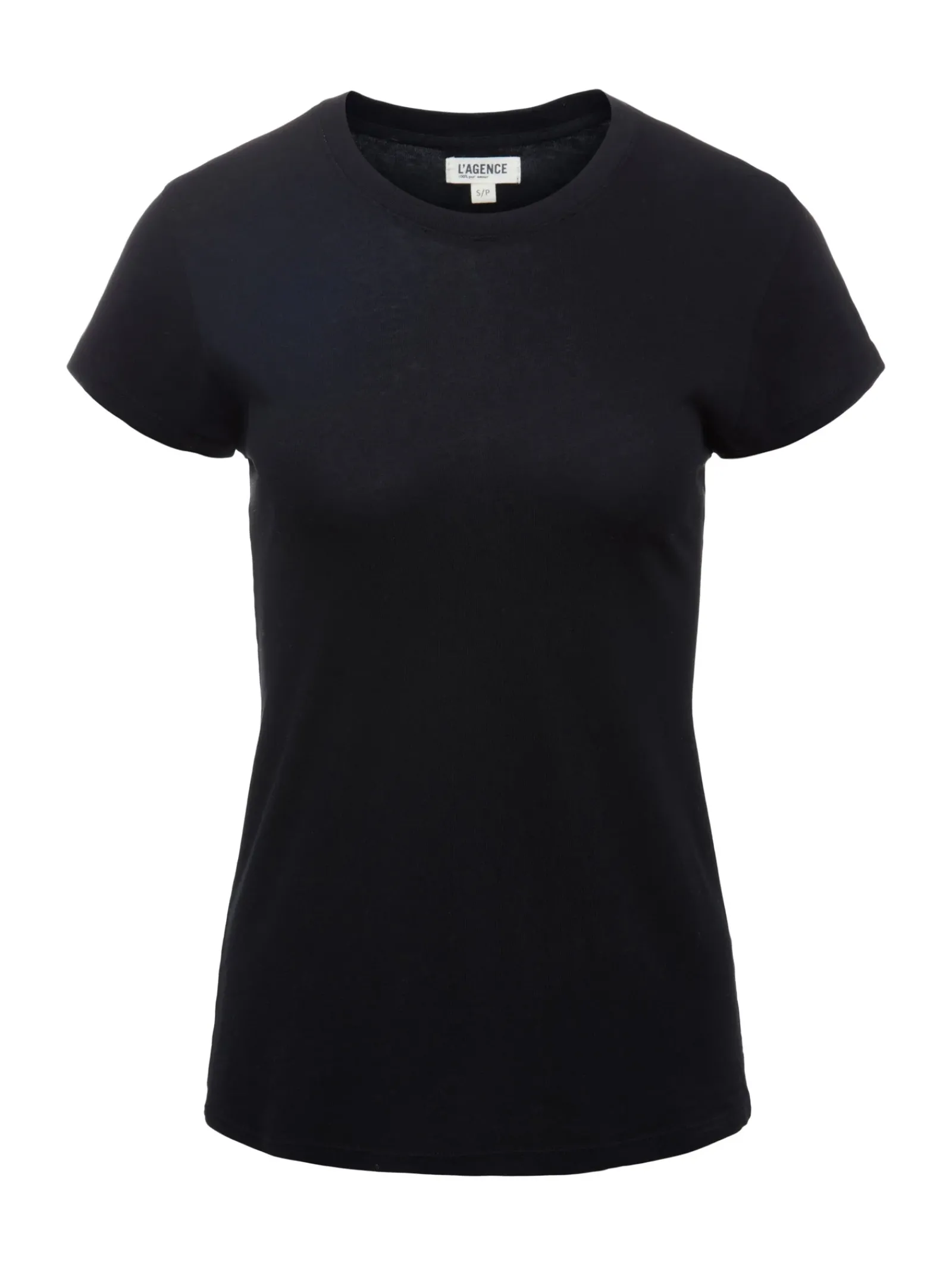L'AGENCE Spring '24 Catalog|All Things Black|Ressi Fitted Tee Black