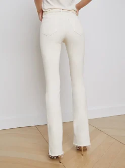 L'AGENCE Straight|Flare & Bootcut|Ruth Straight-Leg Jean Vintage White