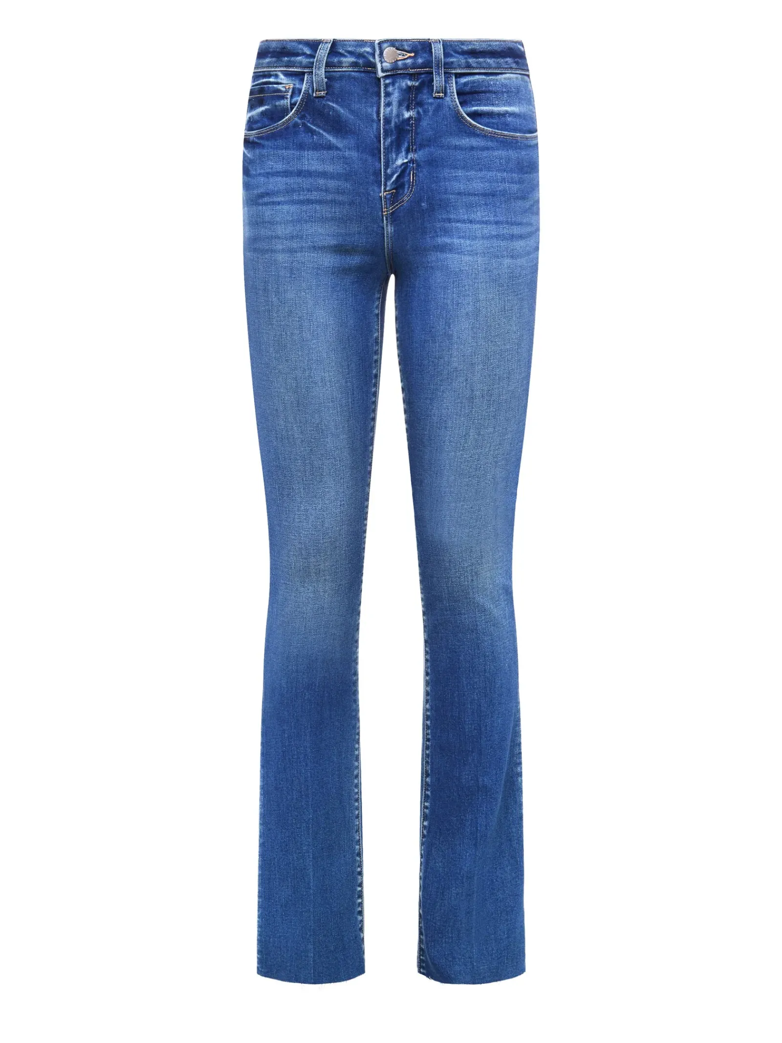 L'AGENCE Straight|Aged Denim|Ruth Straight-Leg Jean Cambridge