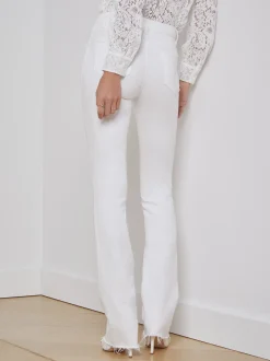 L'AGENCE Nouveau Whites|Straight|Ruth Straight-Leg Jean Blanc