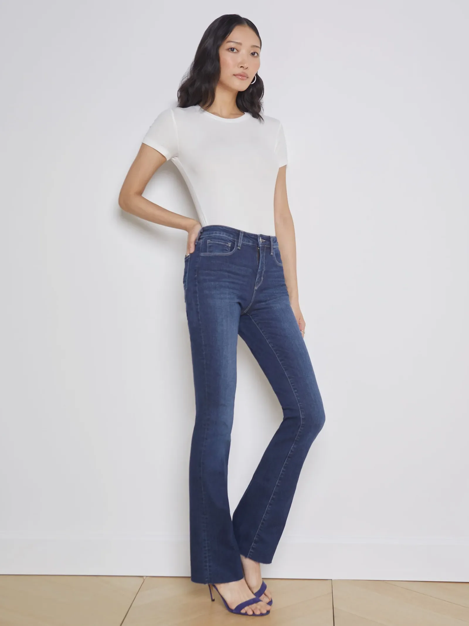 L'AGENCE Straight|Essentials|Ruth Straight-Leg Jean Venus