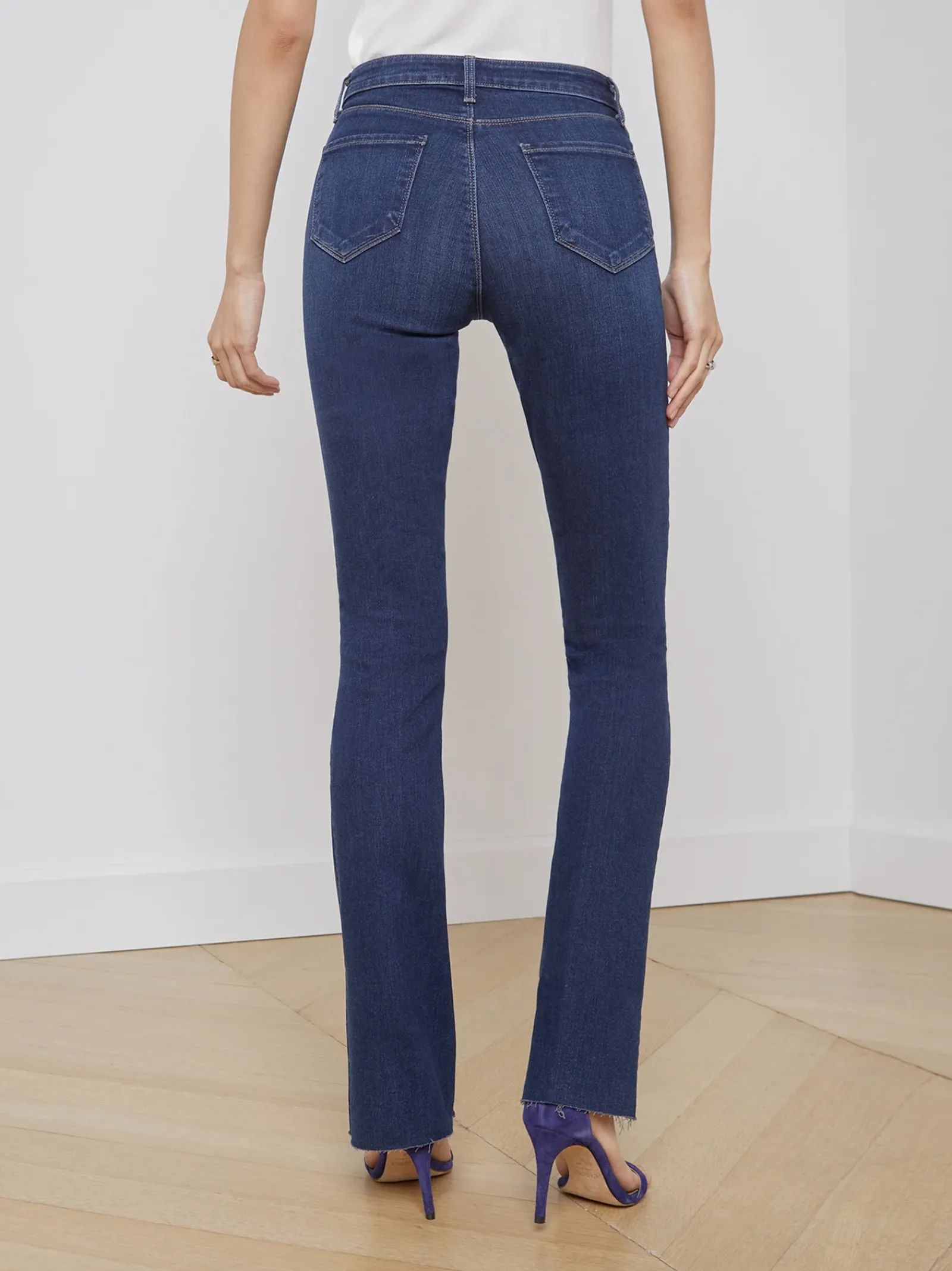 L'AGENCE Straight|Essentials|Ruth Straight-Leg Jean Venus