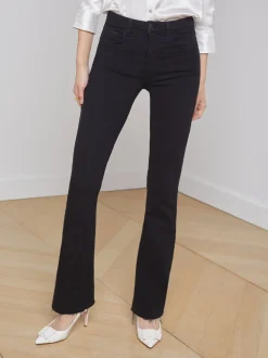 L'AGENCE All Things Black|Straight|Ruth Straight-Leg Jean Black
