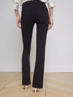 L'AGENCE All Things Black|Straight|Ruth Straight-Leg Jean Black
