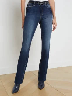 L'AGENCE Straight|Ruth Straight-Leg Jean Columbia