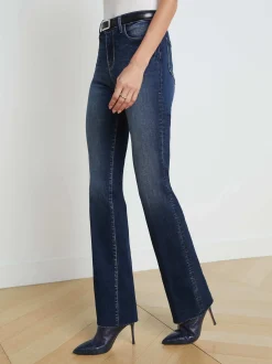 L'AGENCE Straight|Ruth Straight-Leg Jean Columbia