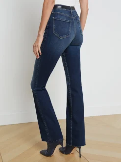 L'AGENCE Straight|Ruth Straight-Leg Jean Columbia