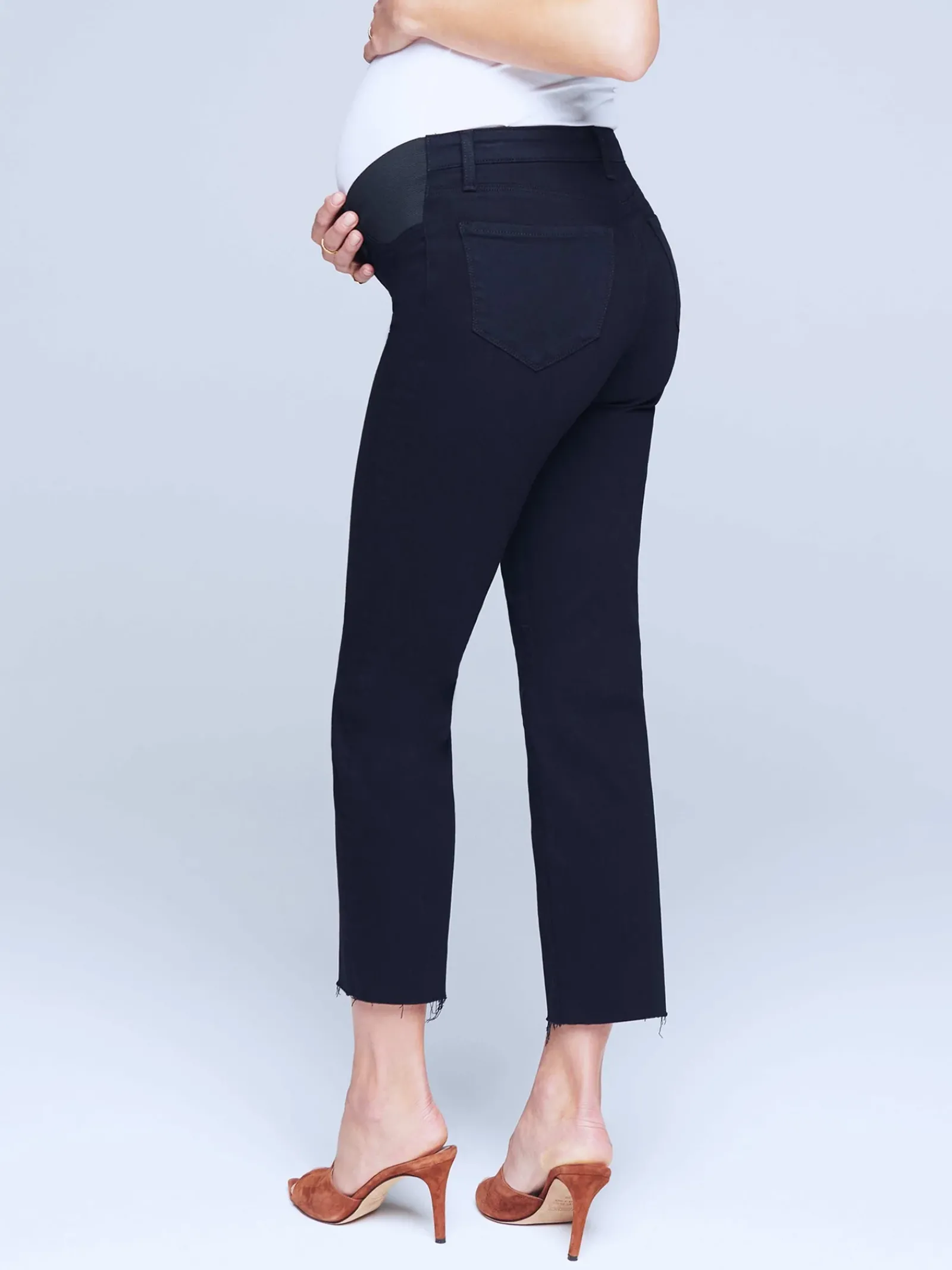 L'AGENCE Online Exclusives|Maternity|Sada Maternity Jean Noir