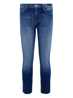 L'AGENCE Resort Collection|Petite|Sada Slim-Leg Cropped Jean Castaic