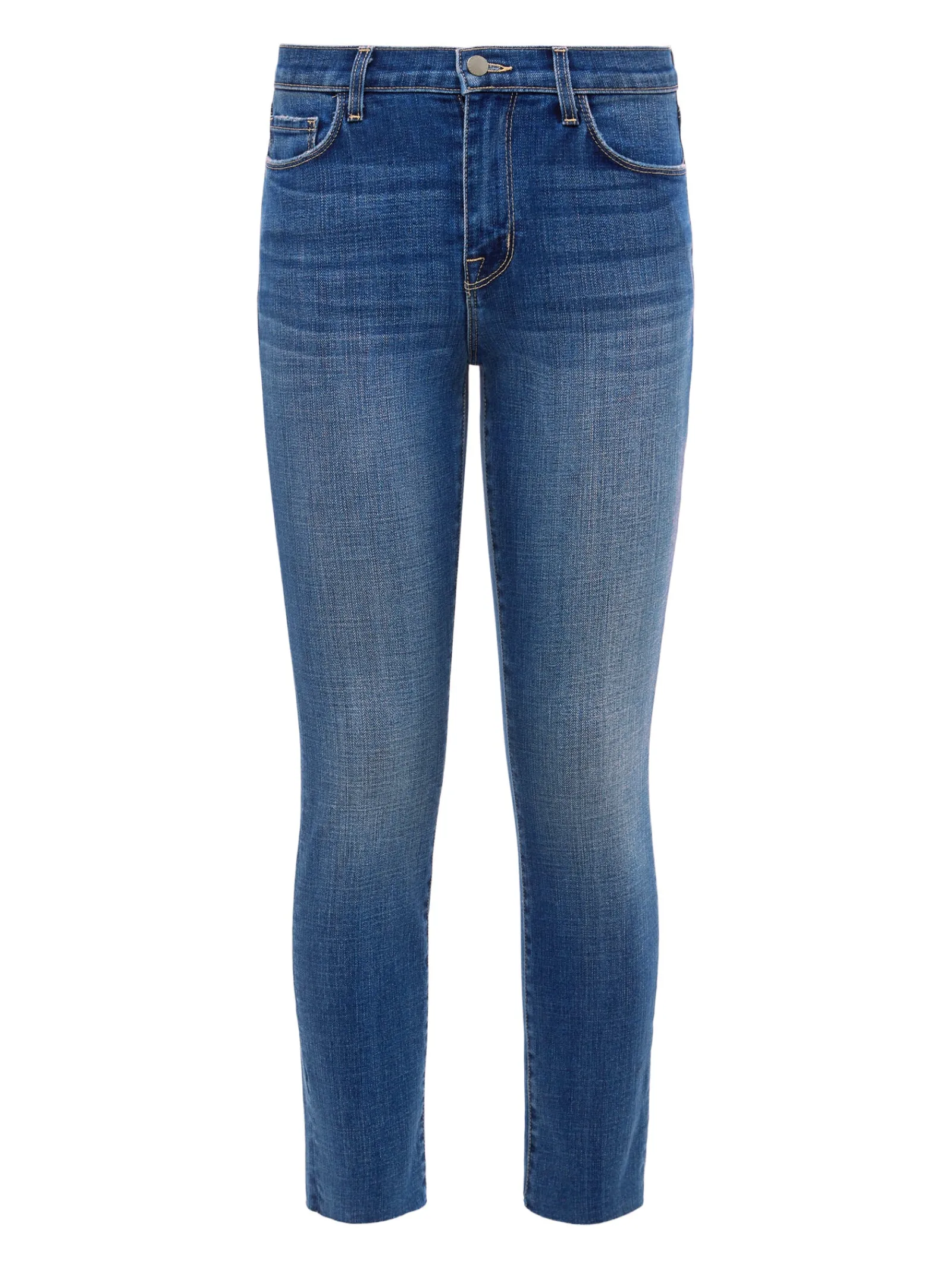 L'AGENCE Petite|Straight|Sada Slim-Leg Cropped Jean Laredo