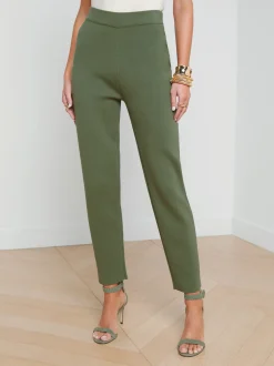 L'AGENCE Sets|Spring Collection|Saskia Knit Pant Clover