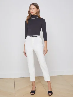 L'AGENCE Nouveau Whites|Sets|Sawyer Trouser Ivory