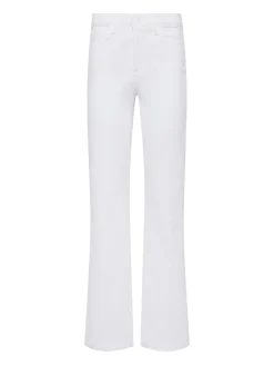 L'AGENCE Wide & Relaxed|Spring Collection|Scottie Wide-Leg Jean Blanc