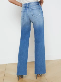 L'AGENCE Back in Stock|Resort Collection|Scottie Wide-Leg Jean Hayward