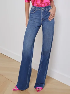 L'AGENCE Wide & Relaxed|Straight|Scottie Wide-Leg Jean Hasting