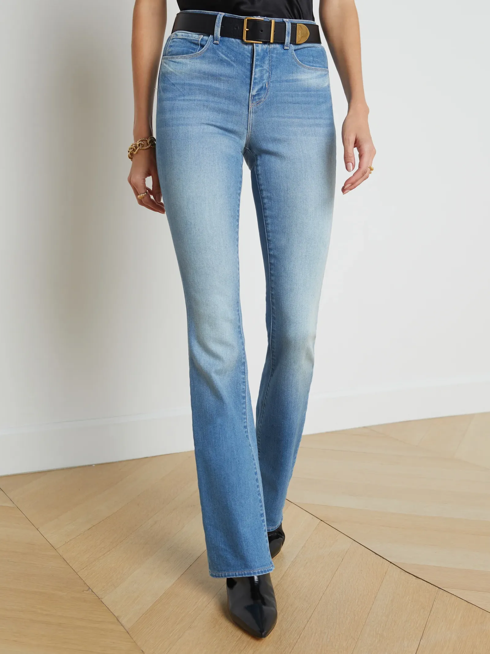 L'AGENCE Straight|Selma Bootcut Jean Alamo