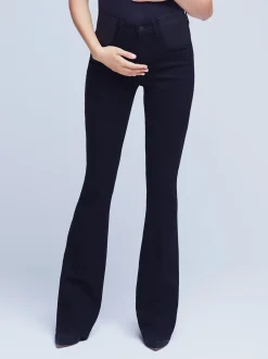 L'AGENCE Online Exclusives|Maternity|Selma Maternity Jean Noir