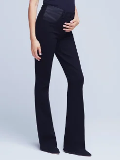 L'AGENCE Online Exclusives|Maternity|Selma Maternity Jean Noir