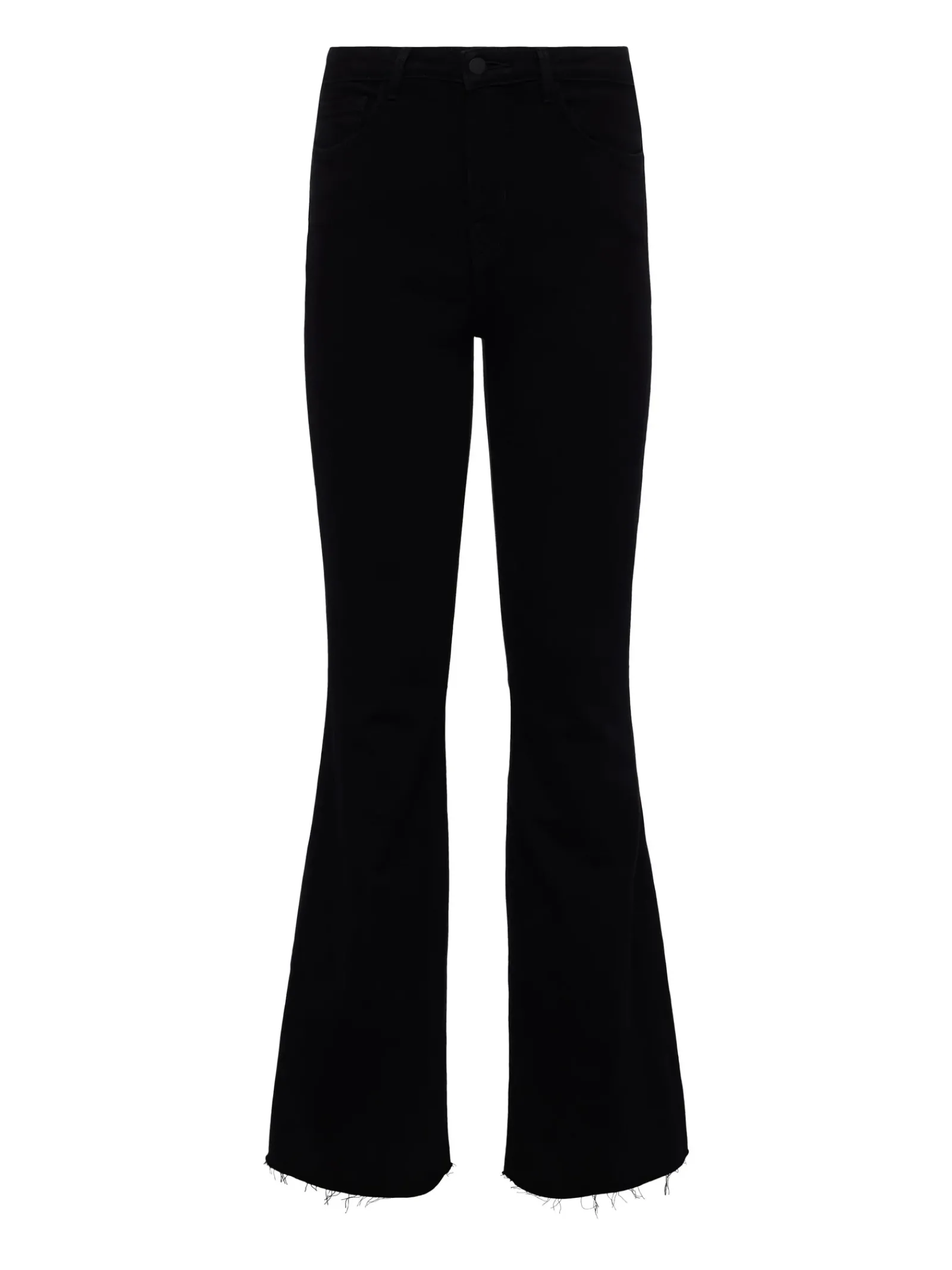 L'AGENCE All Things Black|Flare & Bootcut|Sera Jean Saturated Black