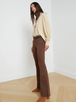 L'AGENCE Resort Collection|Flare & Bootcut|Sera Jean Dark Mocha