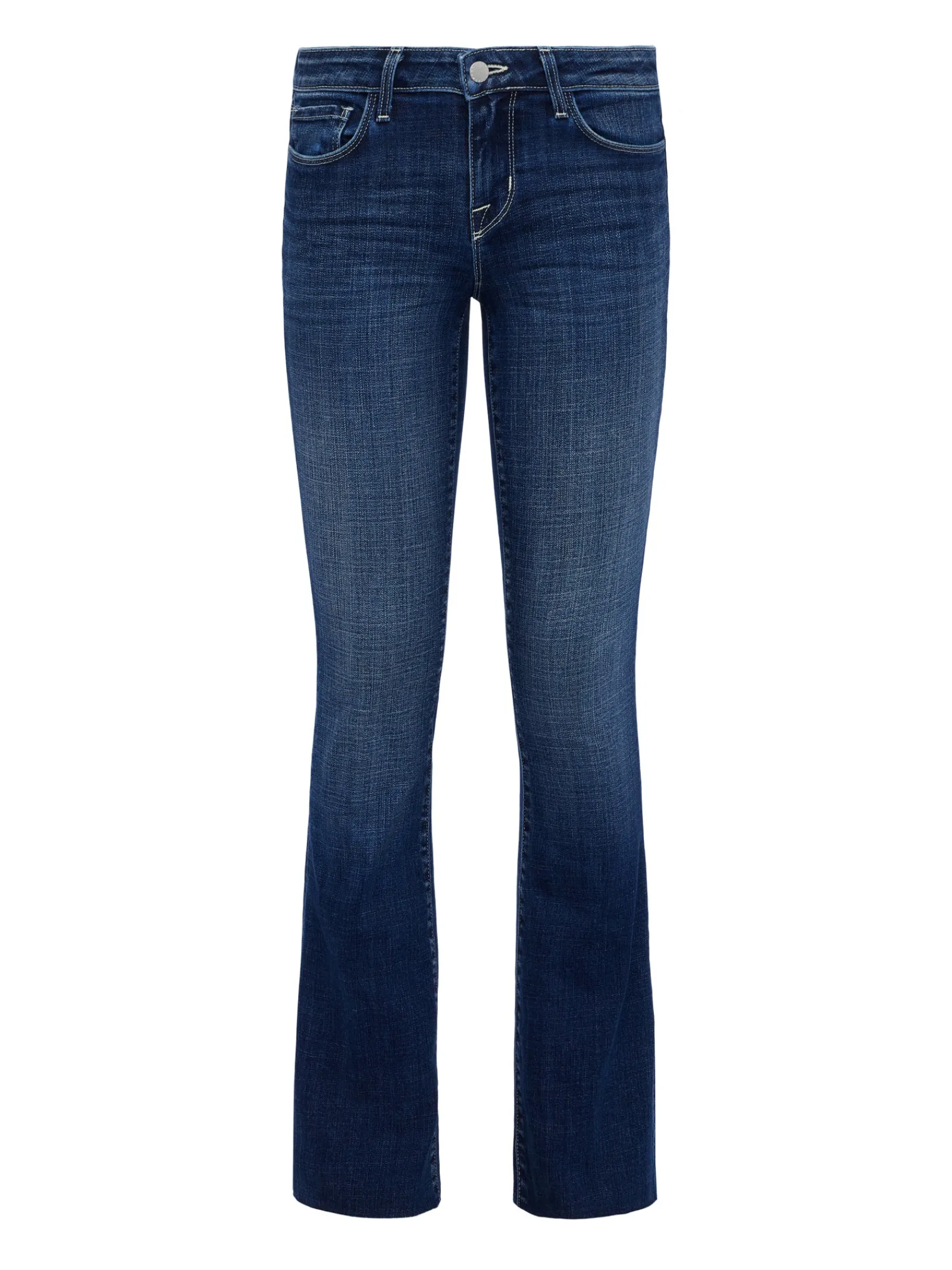L'AGENCE Straight|Low Rise Denim|Sneeki Jean Naples