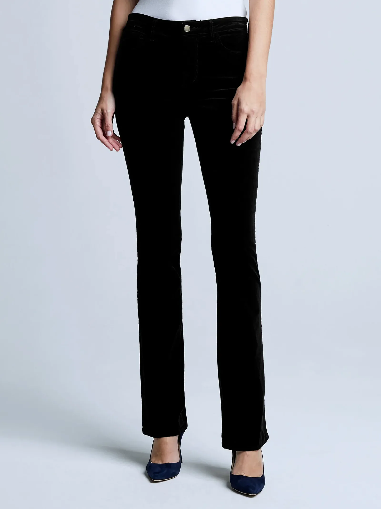 L'AGENCE All Things Black|Straight|Stevie Velvet Jean Noir