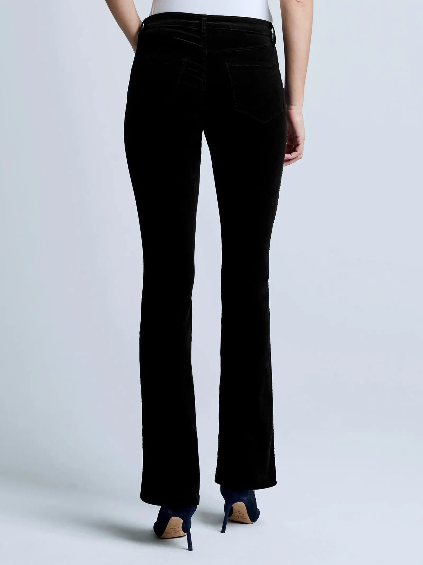 L'AGENCE All Things Black|Straight|Stevie Velvet Jean Noir