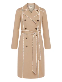 L'AGENCE Spring Collection|Best Sellers|Venus Trench Coat Almond