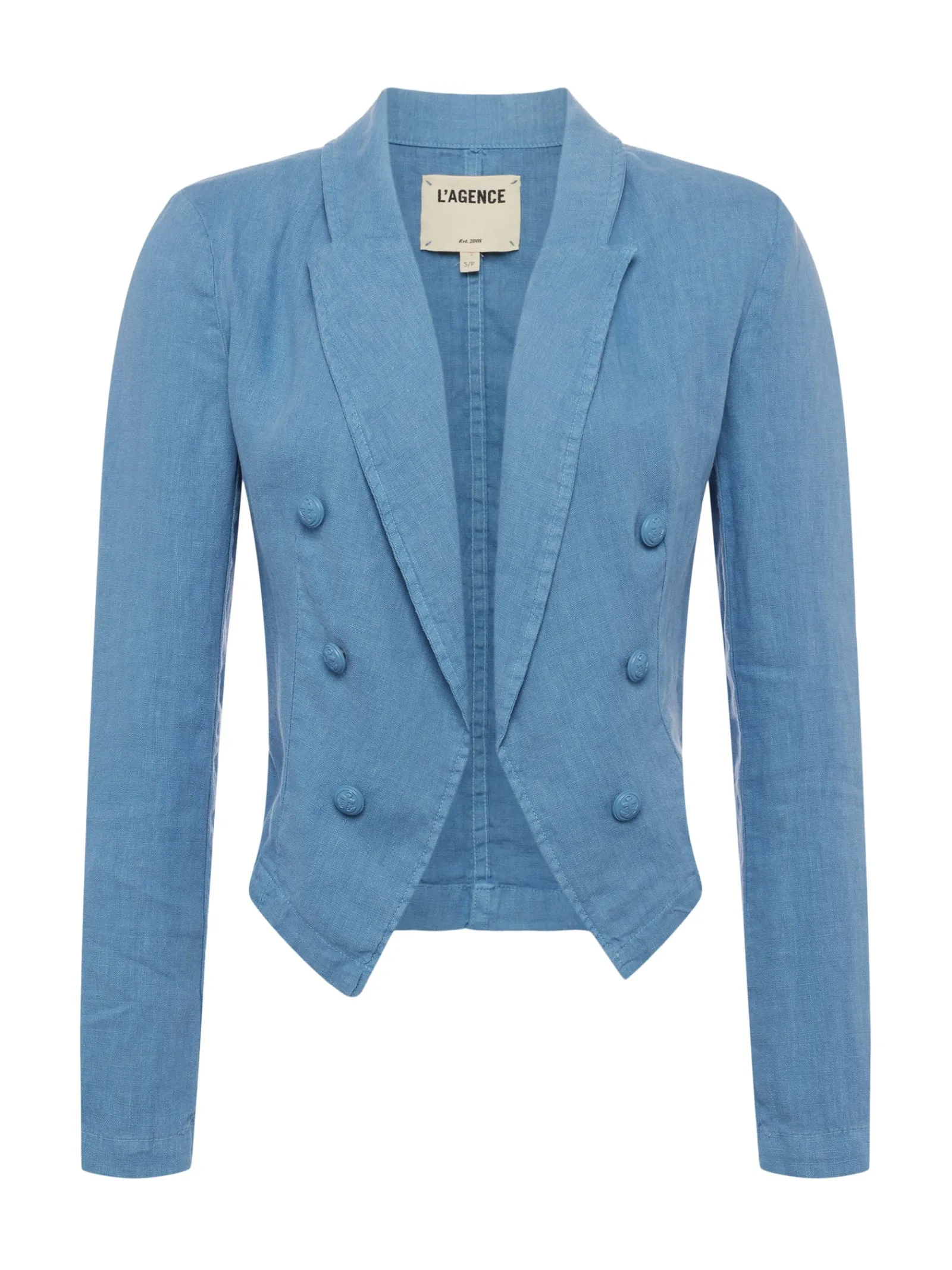 L'AGENCE Sets|Spring Collection|Wayne Linen Blazer Blue Mist
