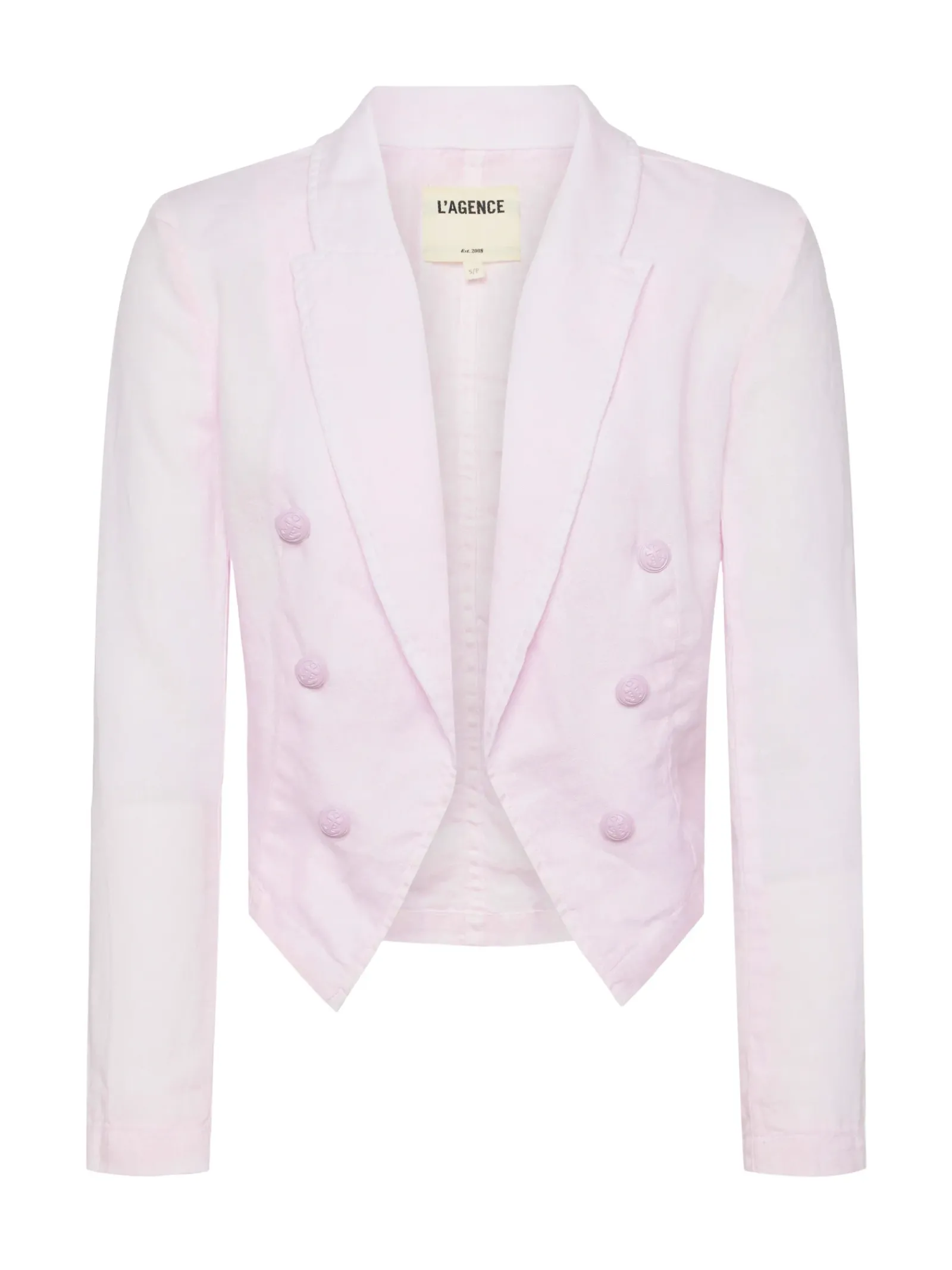 L'AGENCE Sets|Spring '24 Catalog|Wayne Linen Blazer Lilac Snow