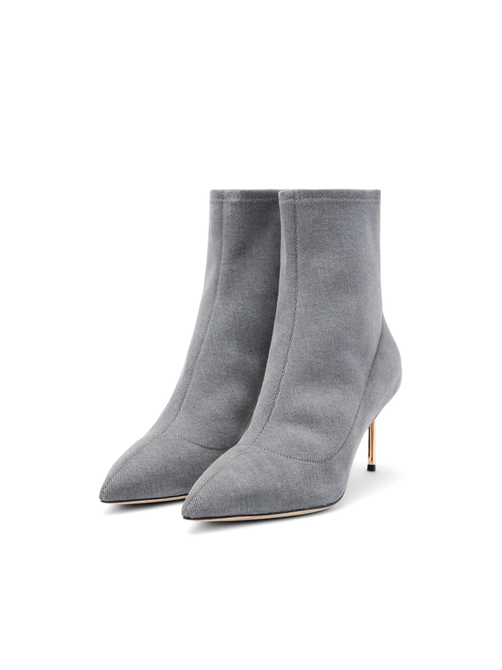 L'AGENCE Resort Collection|Heels & Pumps|Zoe Bootie Grey Denim