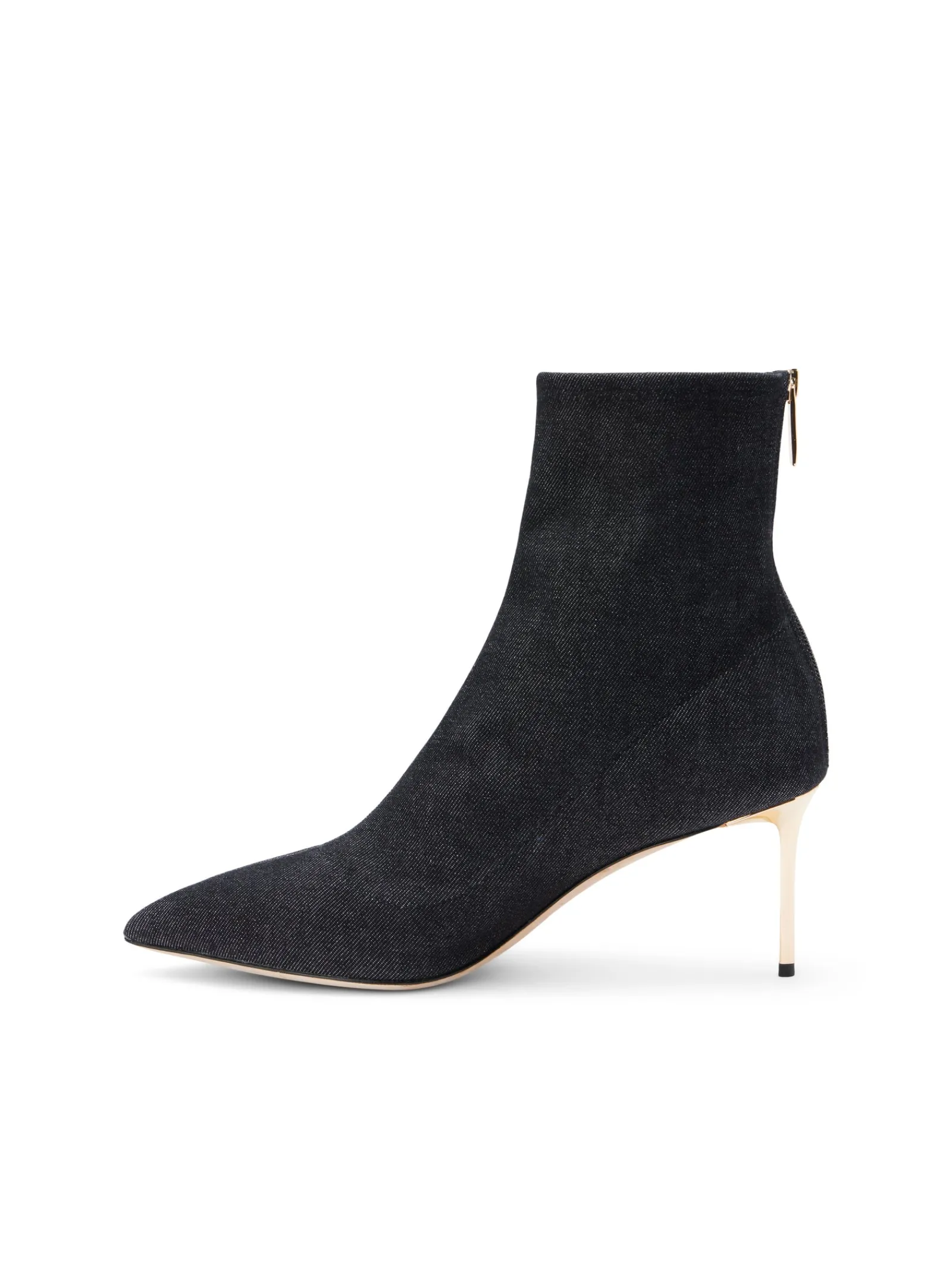 L'AGENCE Resort Collection|Heels & Pumps|Zoe Bootie Black Denim