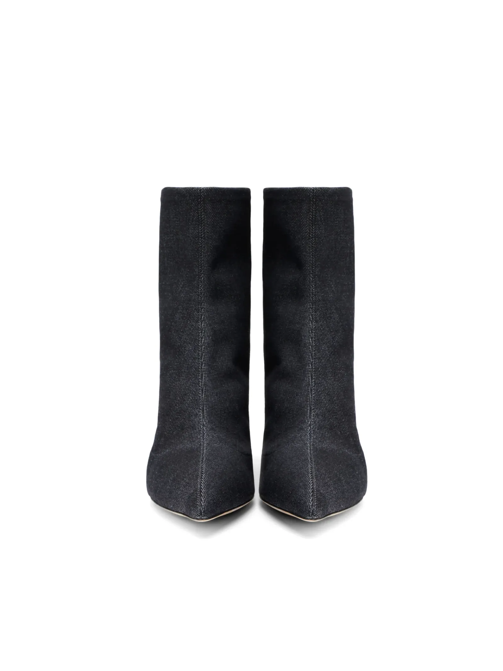 L'AGENCE Resort Collection|Heels & Pumps|Zoe Bootie Black Denim